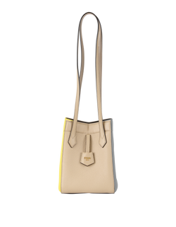 Mini Origami, Leather, Beige/Yellow/Blue, 8BS083, DB, 3*
